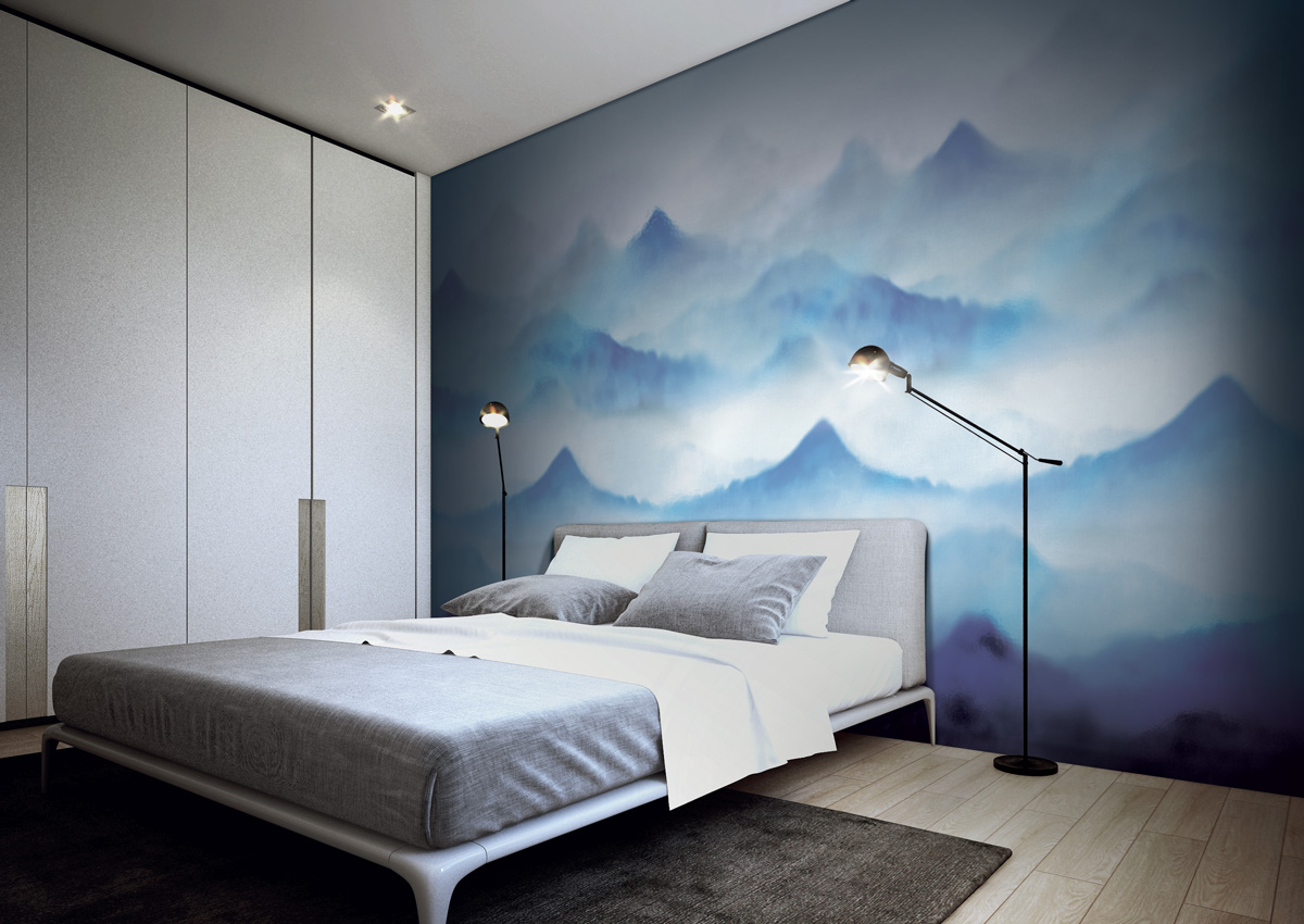 Mountain-Metallic-Mural