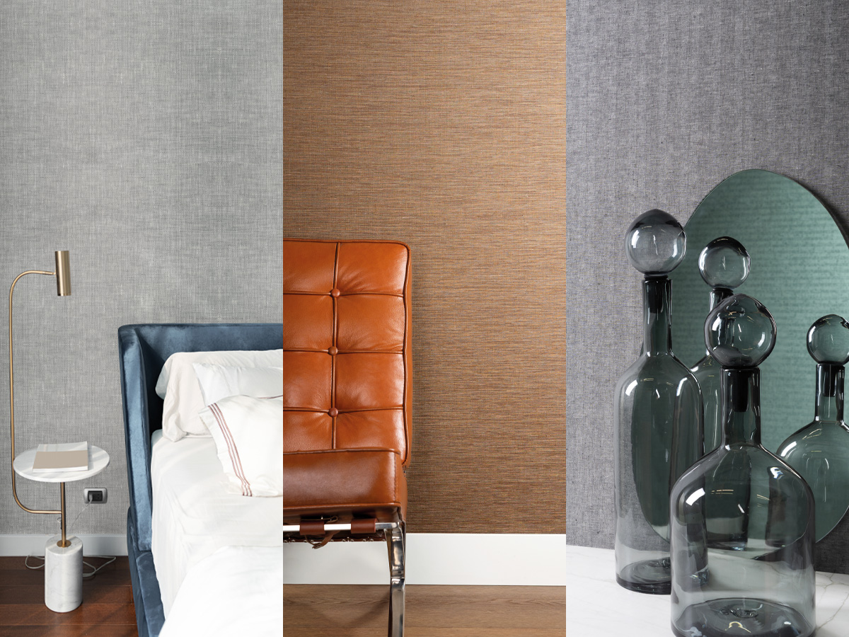 STEPPE RIPLEY UPTON LINEN WALLCOVERING