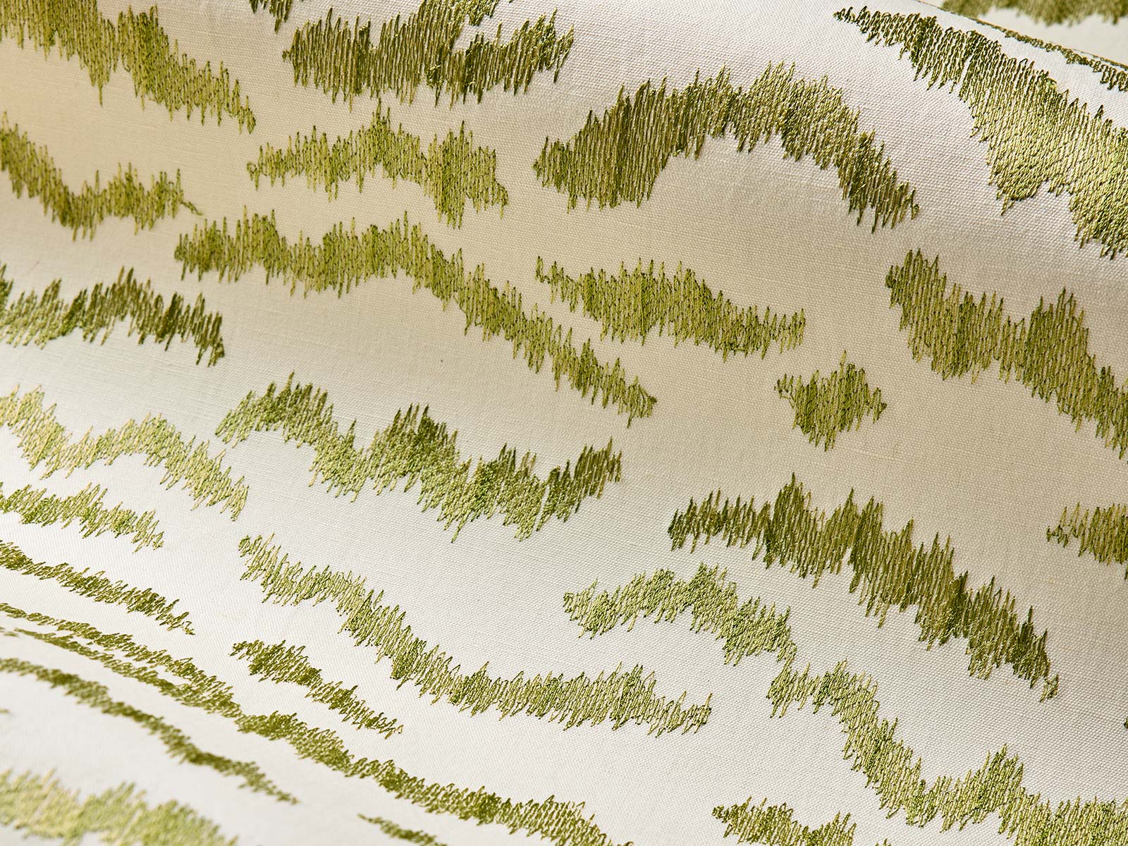 Tigress Wallcovering in Grassland